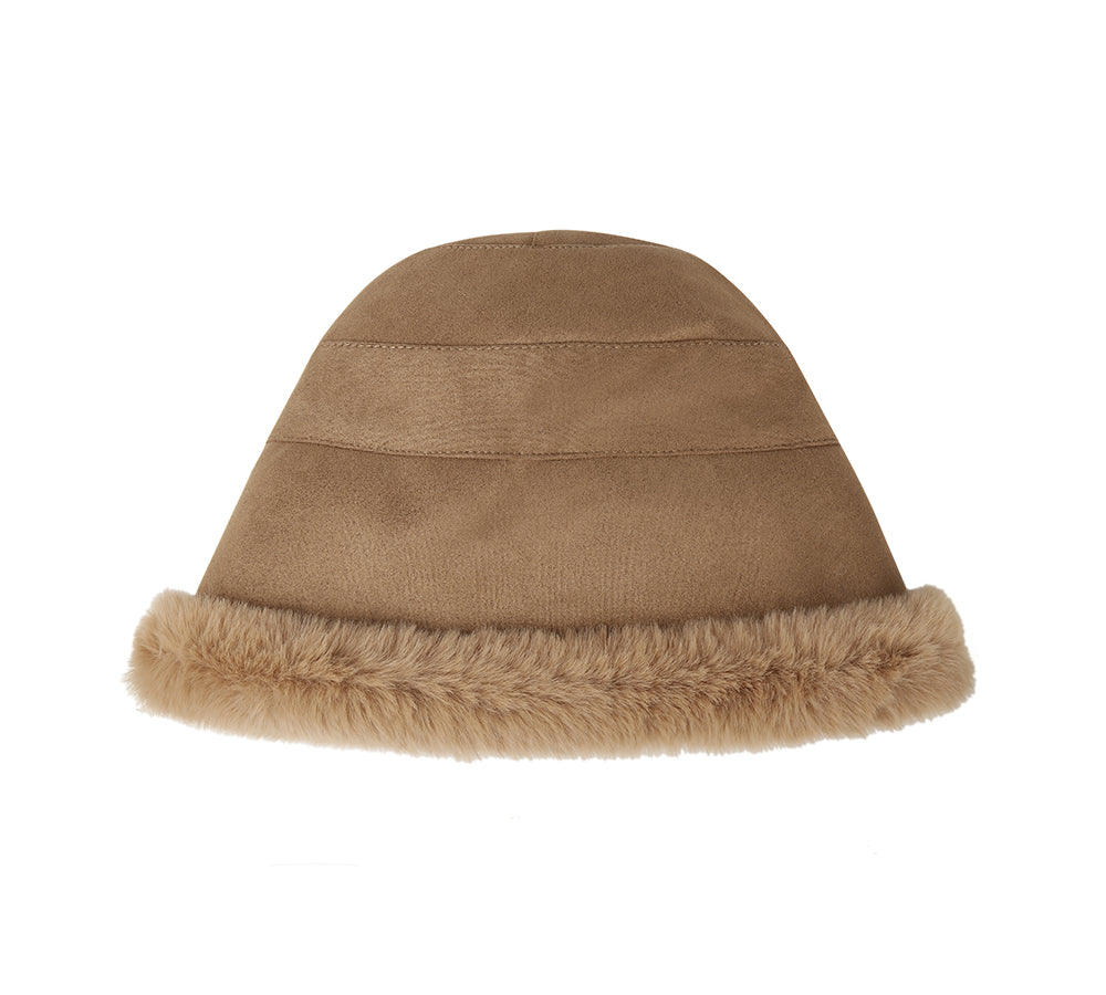 EVERAU® Suede Fluffy Warm Bucket Hat EVERAU