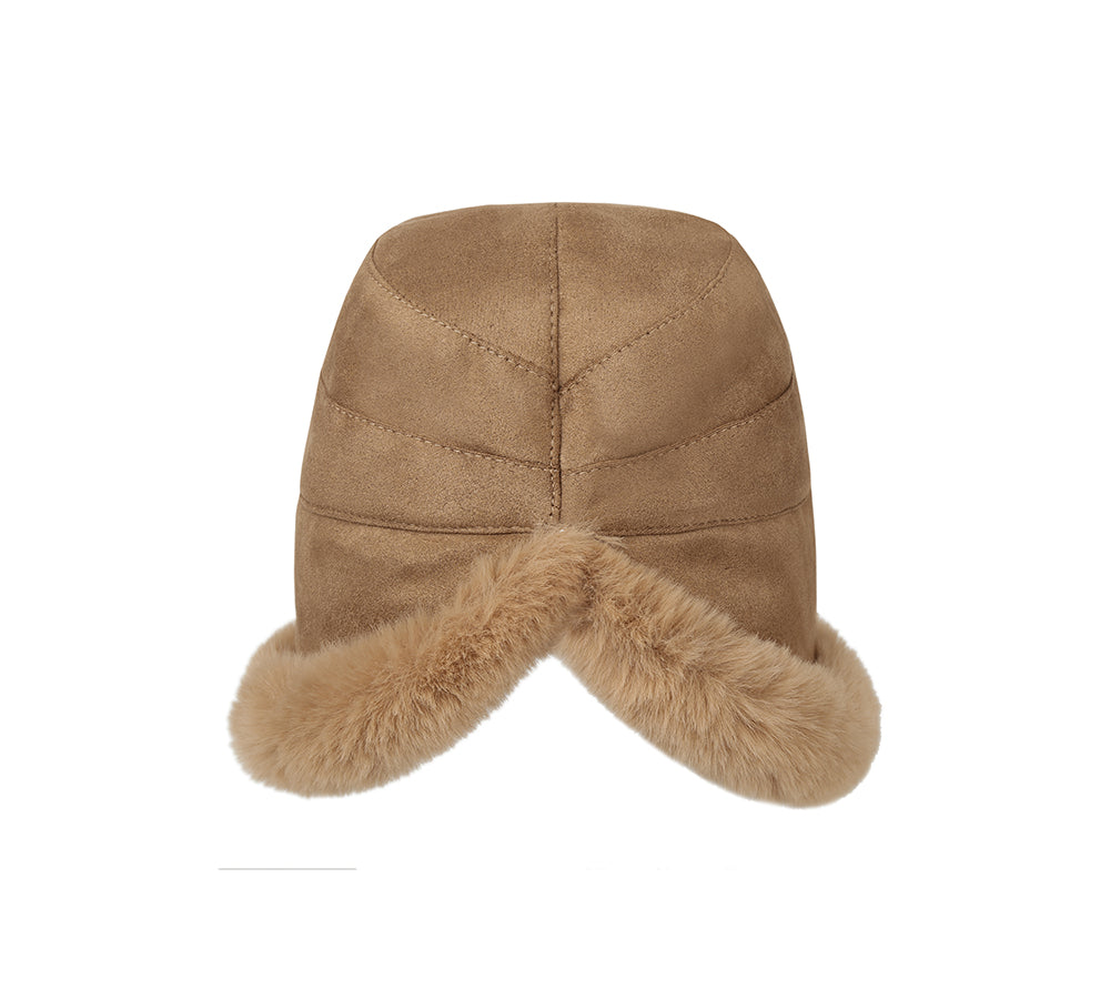 EVERAU® Suede Fluffy Warm Bucket Hat EVERAU