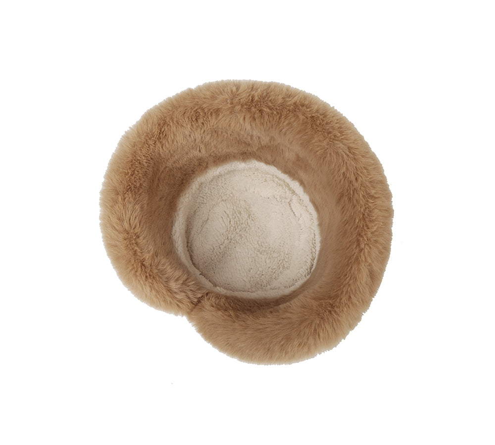 EVERAU® Suede Fluffy Warm Bucket Hat EVERAU