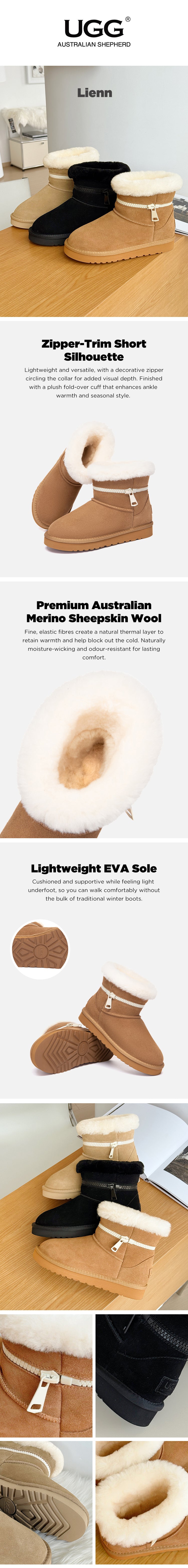 AUSTRALIAN SHEPHERD® UGG Boots  Shearling  Lienn