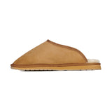 EMU® UGG Slippers Men Australian Made Sheepskin Wool Scuff Platinum Esperence EMU