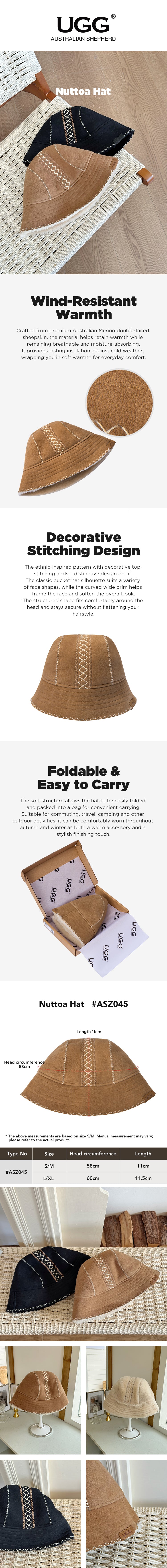 AUSTRALIAN SHEPHERD® Fluffy  Bucket Hat Nuttoa