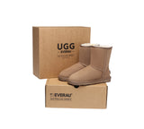 UGG EVERAU® UGG Boots Double Faced Sheepskin Wool Short Classic