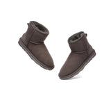 UGG EVERAU® UGG Boots Double Faced Sheepskin Wool Ankle Mini Classic - UGG EXPRESS