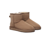 UGG EVERAU® UGG Boots Double Faced Sheepskin Wool Ankle Mini Classic - UGG EXPRESS