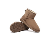 UGG EVERAU® UGG Boots Double Faced Sheepskin Wool Ankle Mini Classic - UGG EXPRESS