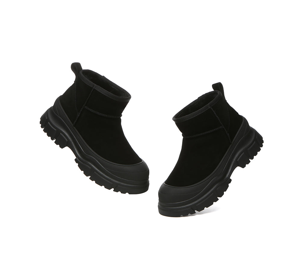EVERAU® UGG Boots Chunky Platform Mouni