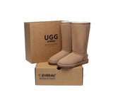 UGG EVERAU® UGG Boots Double Faced Sheepskin Wool Tall Classic - UGG EXPRESS