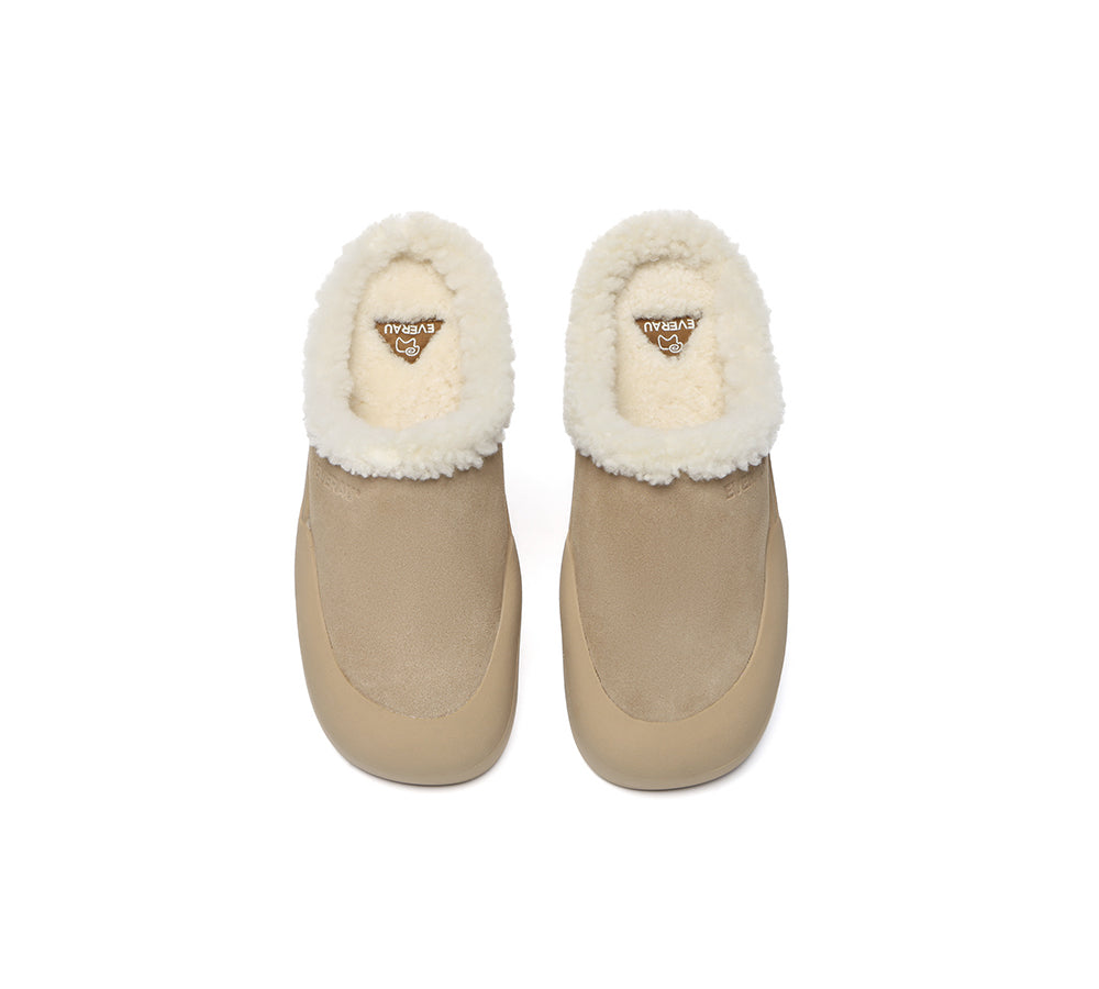 EVERAU® UGG Slippers Scuff Staney