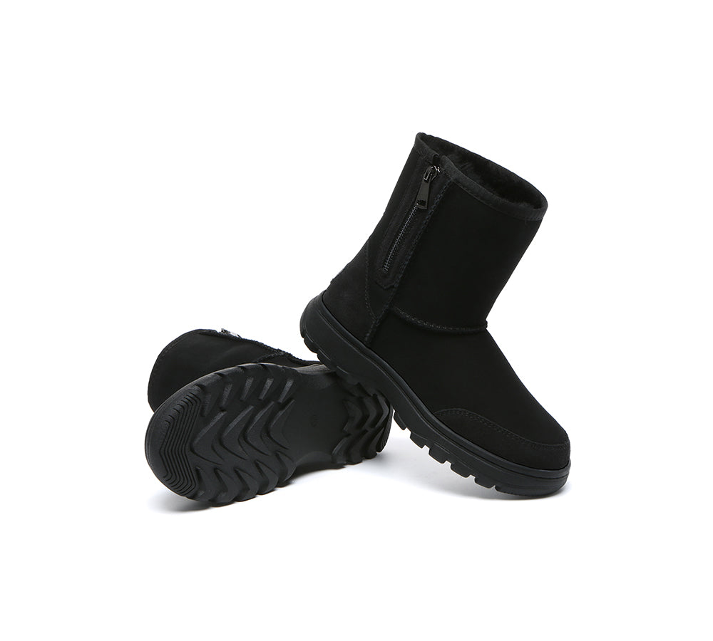 AUSTRALIAN SHEPHERD® UGG Boots Zipper Short Outdoor