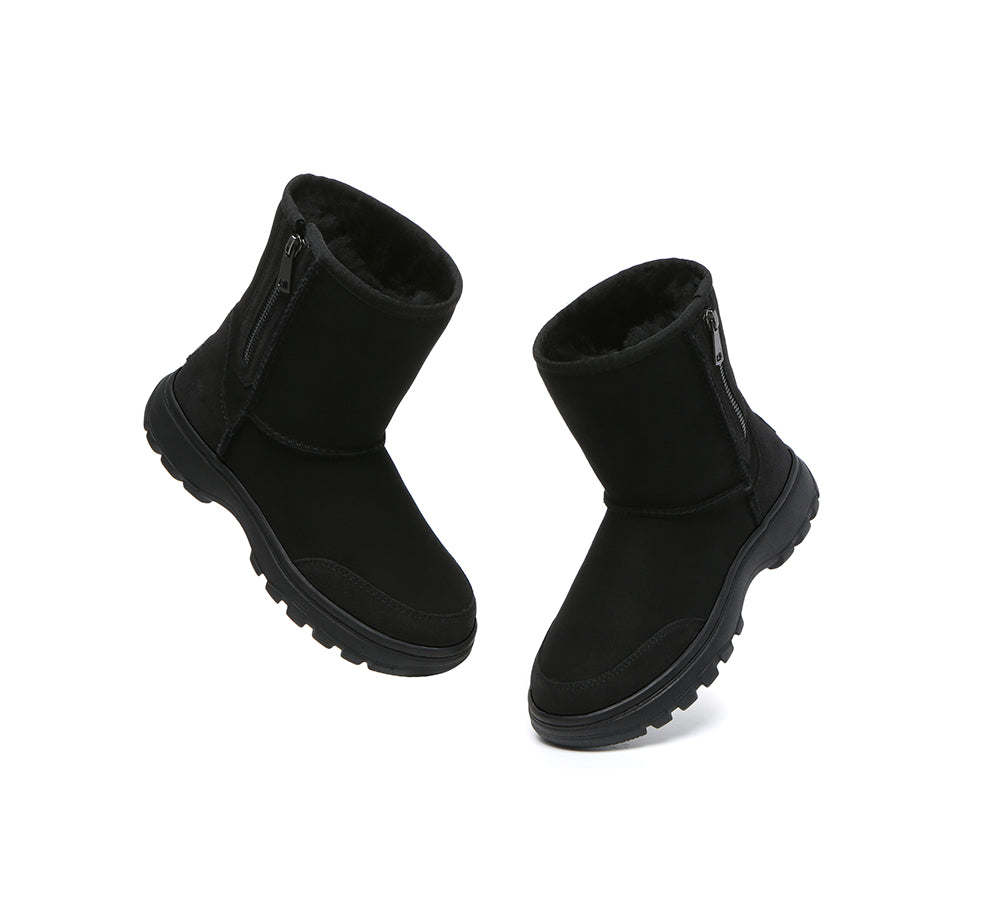 AUSTRALIAN SHEPHERD® UGG Boots Zipper Short Outdoor