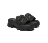 EVERAU® Women Woven Chunky Flatform Sandals