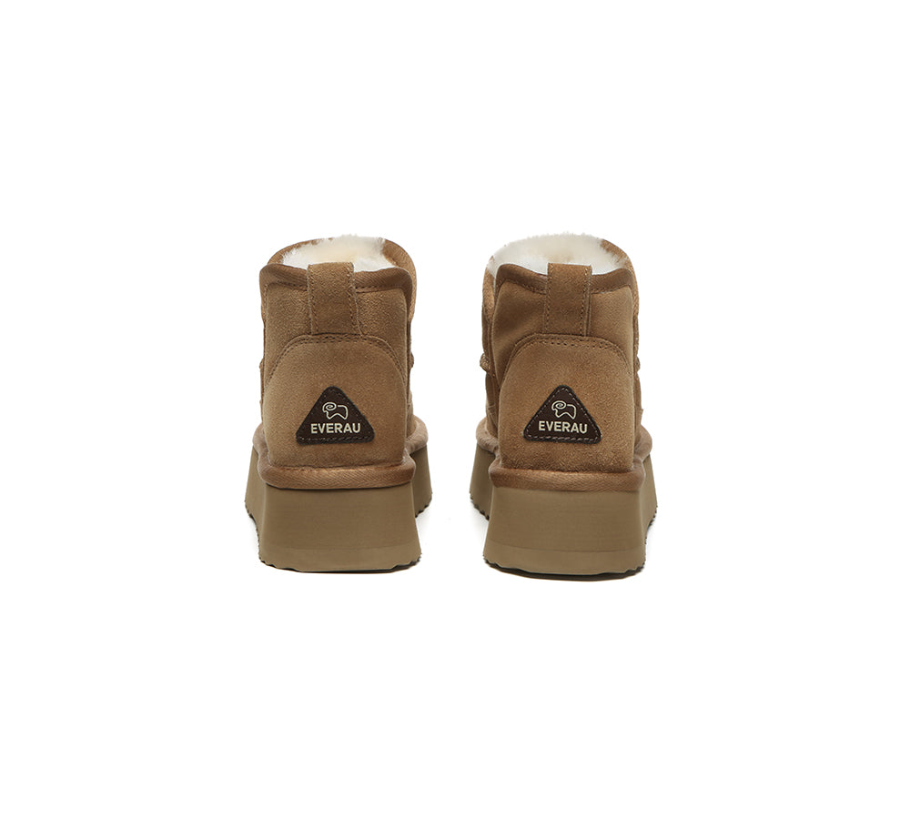 EVERAU® UGG Boots Platform Vesper