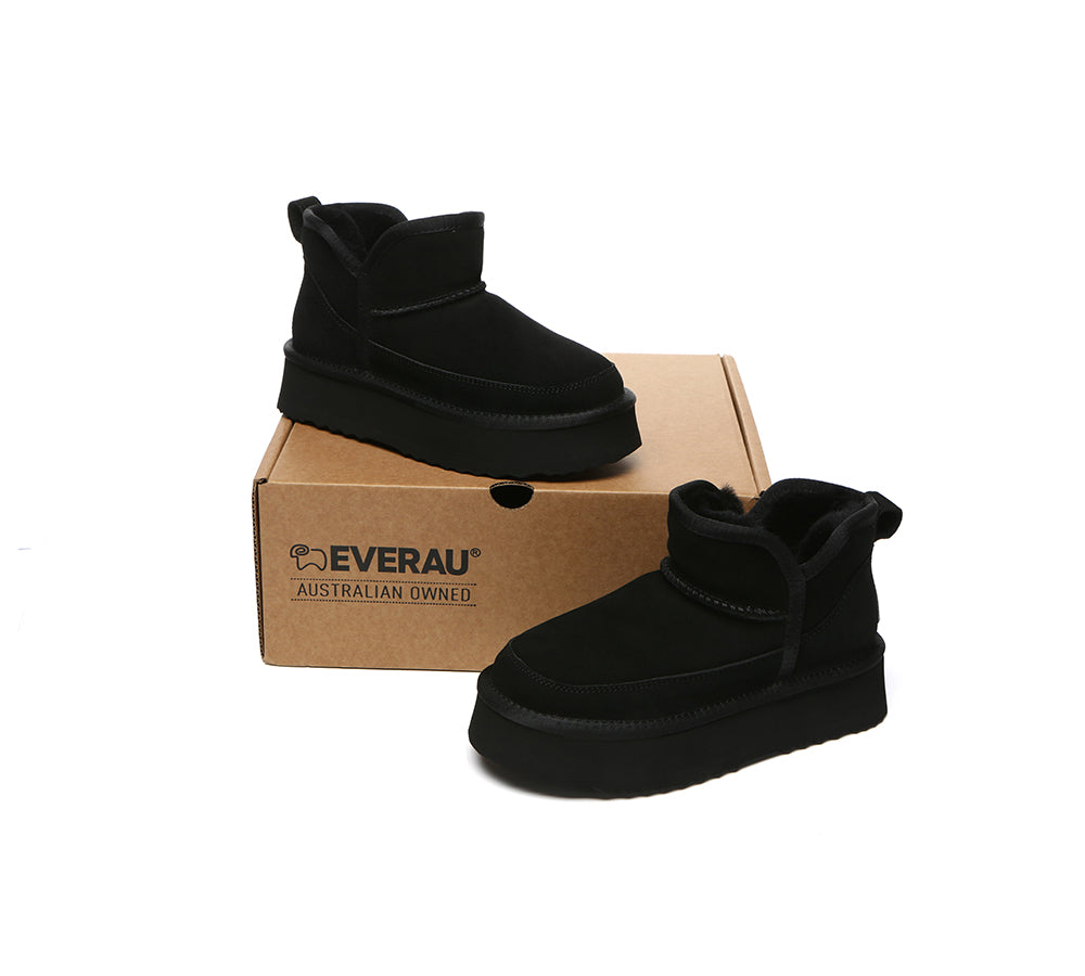 EVERAU® UGG Boots Platform Vesper