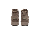 UGG EVERAU® UGG Boots Women Sheepskin Wool Drawstring Platform Picken