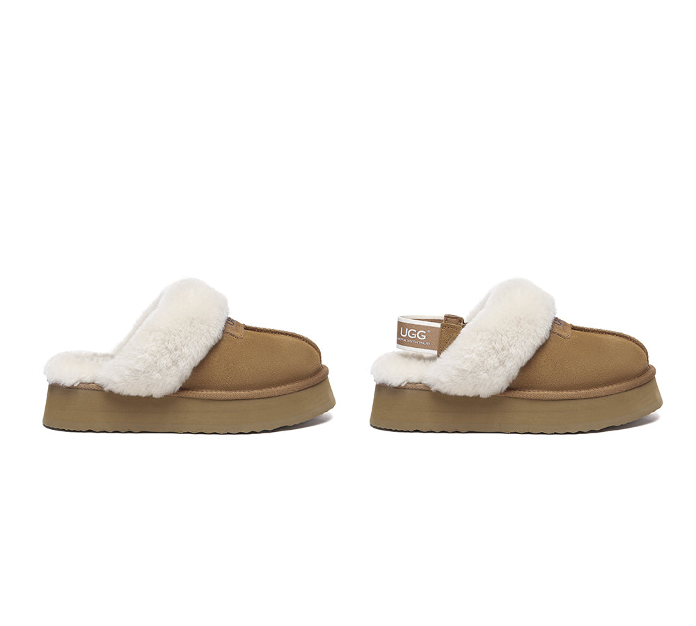 AUSTRALIAN SHEPHERD® UGG Slippers Women Removable Strap Slingback Platform Suzie - UGG EXPRESS