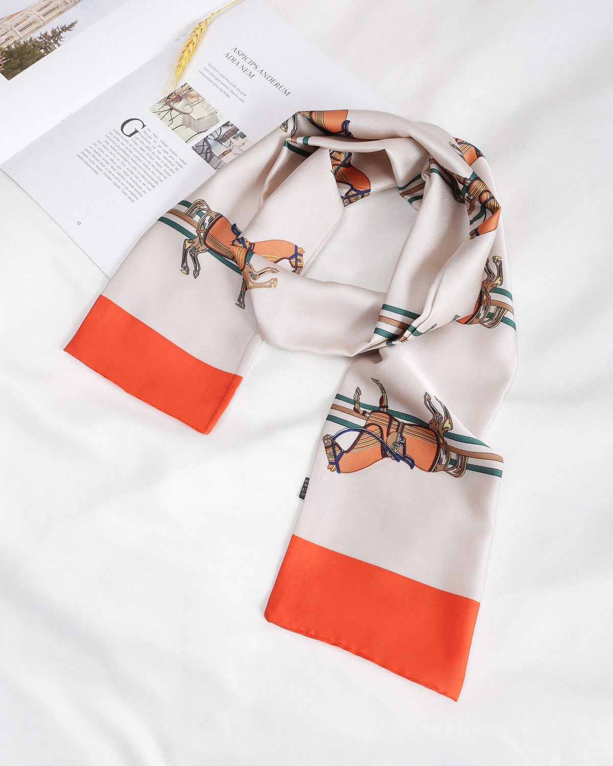 TARRAMARRA® Printed Long Rayon Silk Scarf Multiple Patterns And Colours