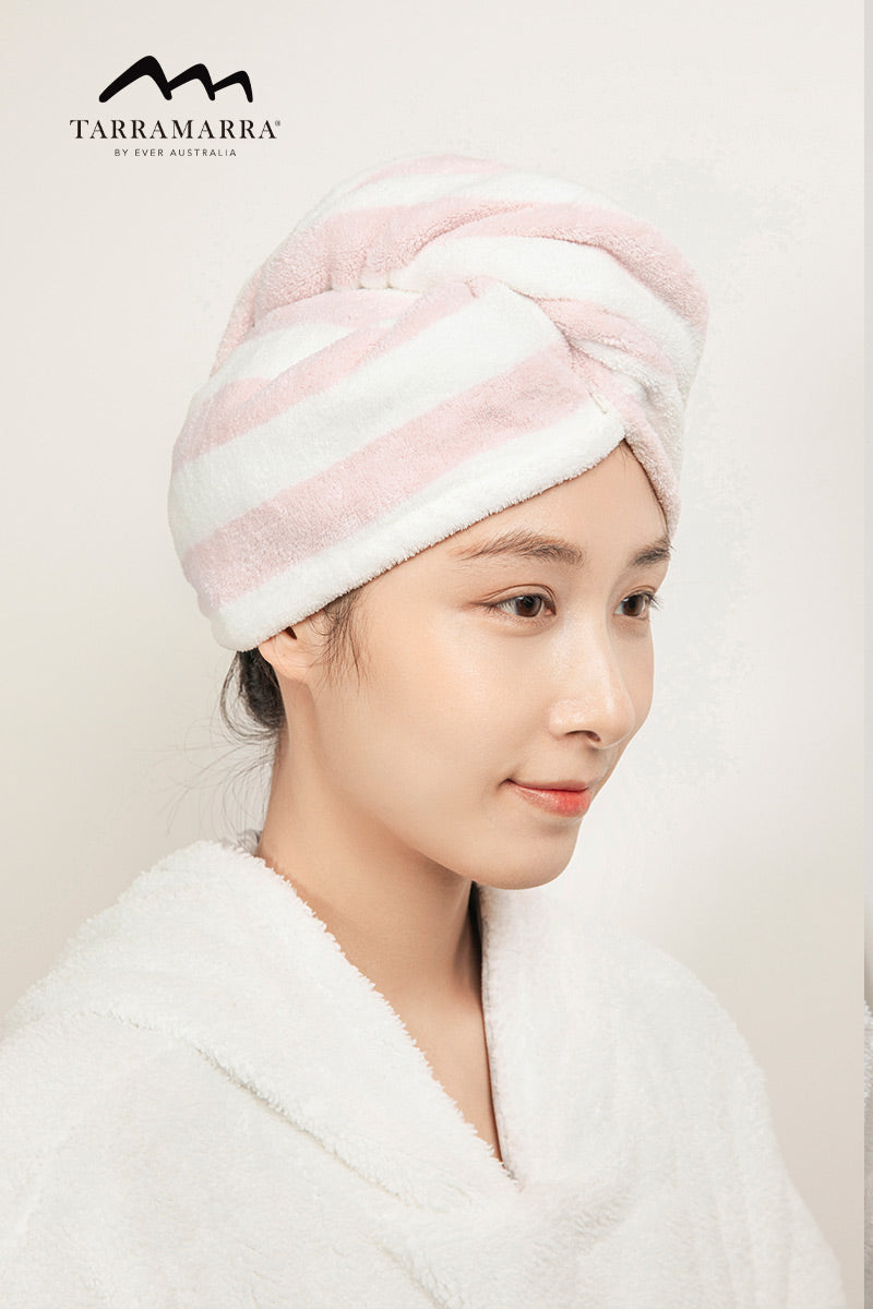 TARRAMARRA® Fast Drying Hair Turban Towel