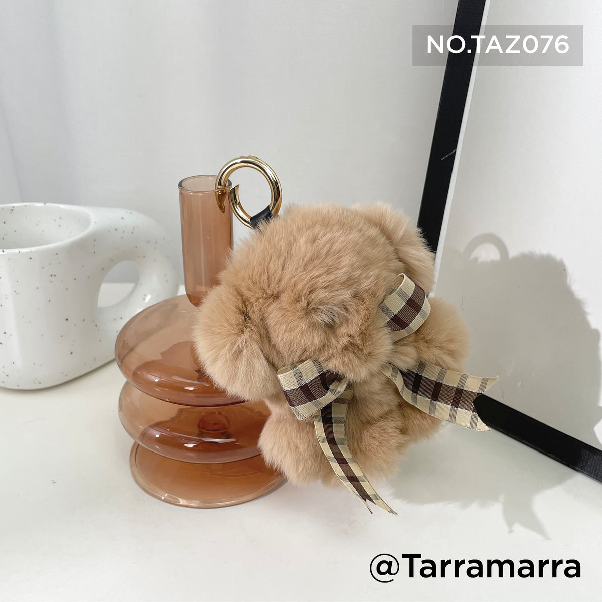TARRAMARRA® Fluffy Bear Keyring