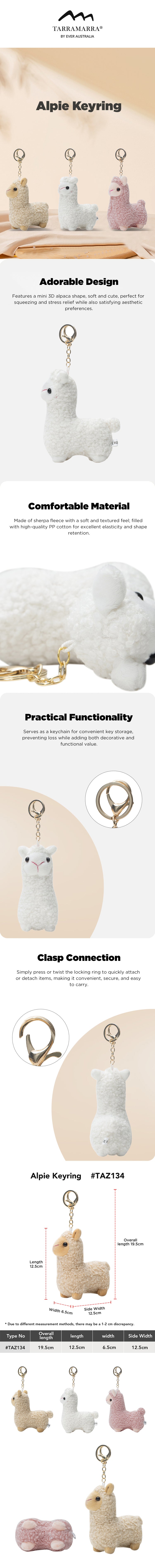 TARRAMARRA® Alpie Keyring