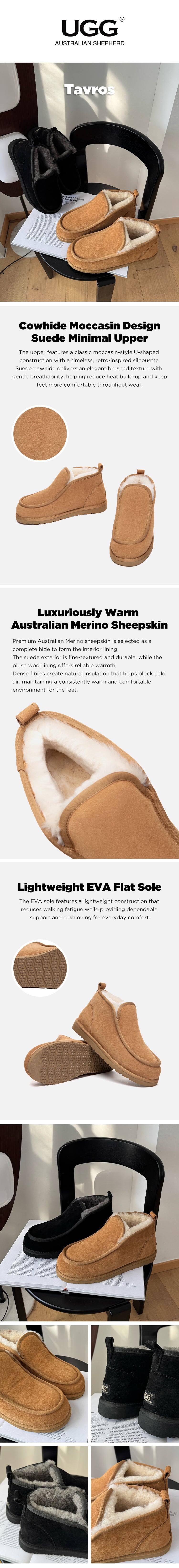AUSTRALIAN SHEPHERD® UGG Boots  Mini  Tavros