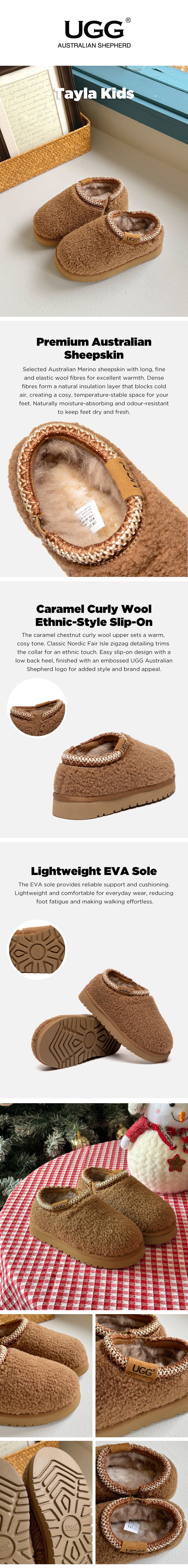 AUSTRALIAN SHEPHERD® UGG Slippers Kids Tayla