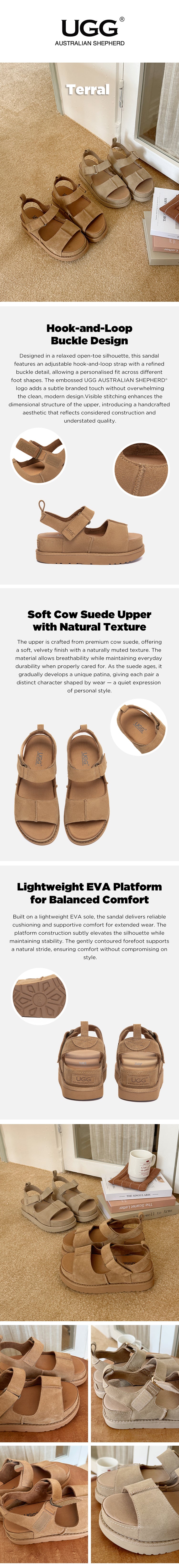 AUSTRALIAN SHEPHERD® Women Sandals Platform Terral