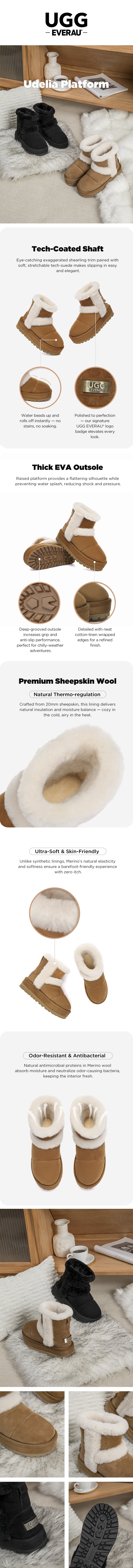 UGG EVERAU® UGG Boots Women Platform Udelia