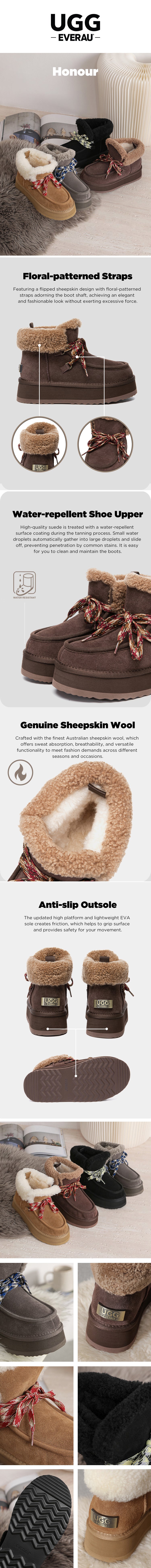 UGG EVERAU® UGG Boots Women Platform Honour