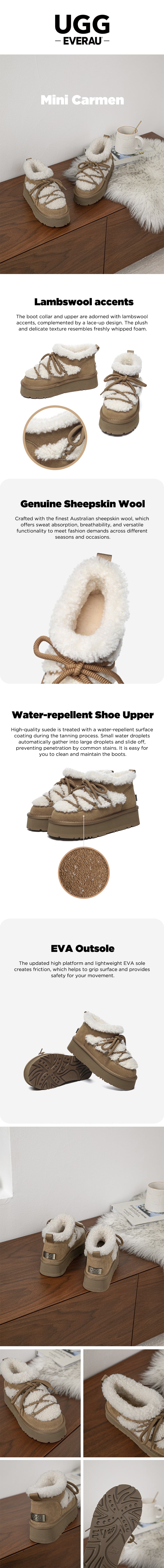 UGG EVERAU® UGG Boots Women Platform Mini Carmen