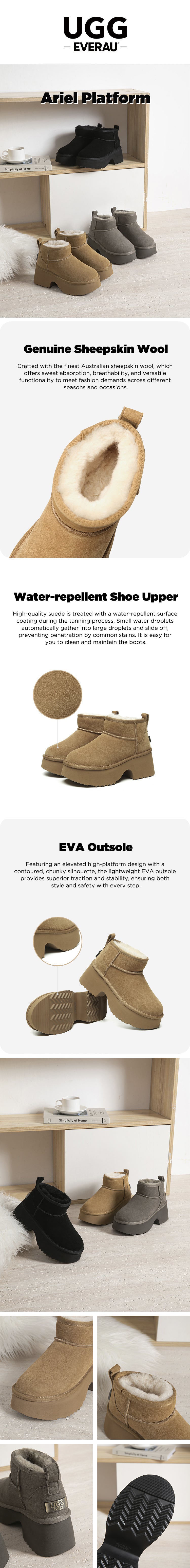 UGG EVERAU® UGG Boots Women Platform Ariel