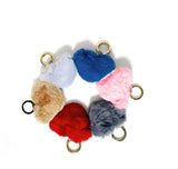 Accessories - Fluffy Candy Heart Keyring