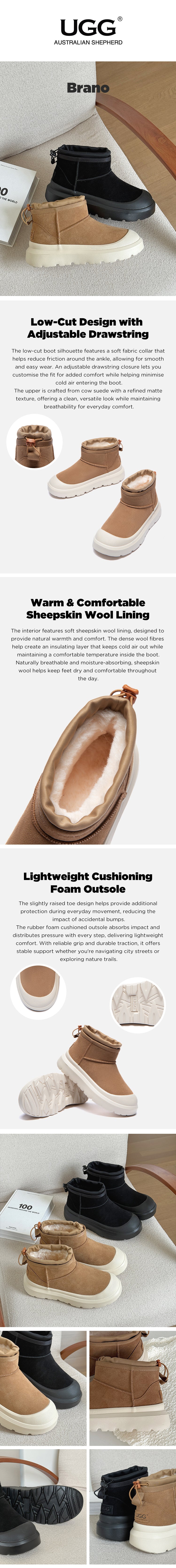 AUSTRALIAN SHEPHERD® UGG Boots Brano