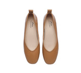 Flats - Women Ballet Leather Round Toe Flats