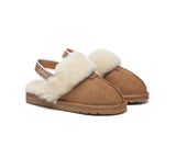 AUSTRALIAN SHEPHERD® UGG Slippers Kids Sheepskin Wool Strap Slingback Suzie - UGG EXPRESS