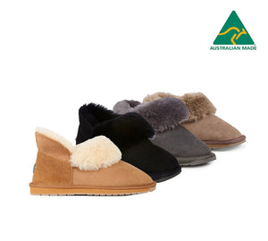 EMU® UGG Slippers Australian Made Handcrafted Sheepskin Platinum Mintaro EMU