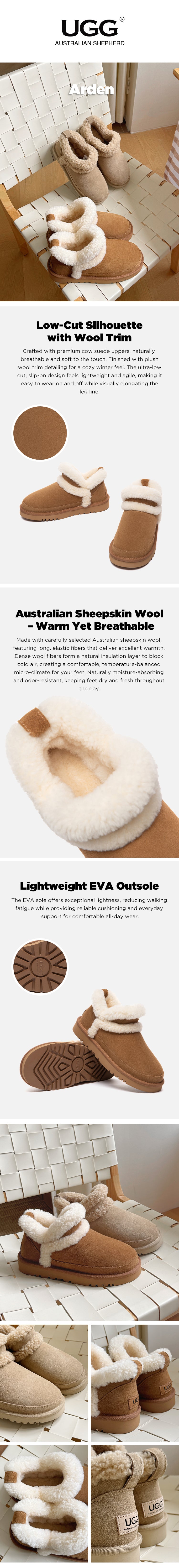 AUSTRALIAN SHEPHERD® UGG Slippers Arden