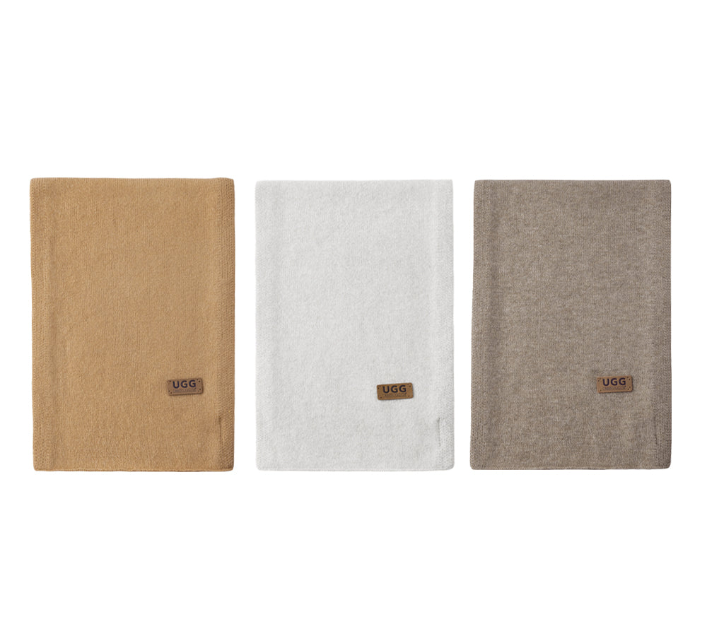 URBAN UGG® Wool Cashmere Blend Plain Scarf Auvin URBAN UGG