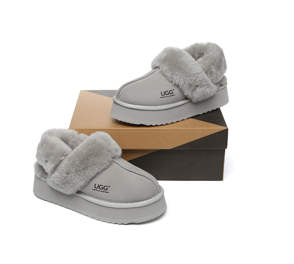 AUSTRALIAN SHEPHERD® UGG Slippers Women Platform Musa