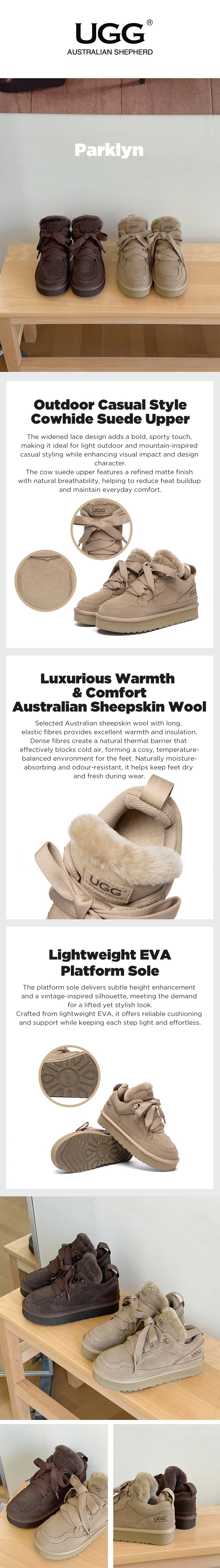 AUSTRALIAN SHEPHERD® UGG Sneakers Platform Parklyn