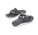 Sandals - Arch Support Hook And Loop Orthotic Thongs