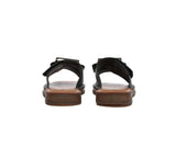 Slides - Women Leather Buckle Top Ultra Soft Slides Bera