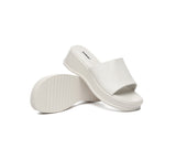 Slides - Women Platform Heel Slip-on Sandal Slides Fiona