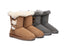 AUSTRALIAN SHEPHERD® UGG Boots Women Sheepskin Wool Horn Toggle Closure Short Talia