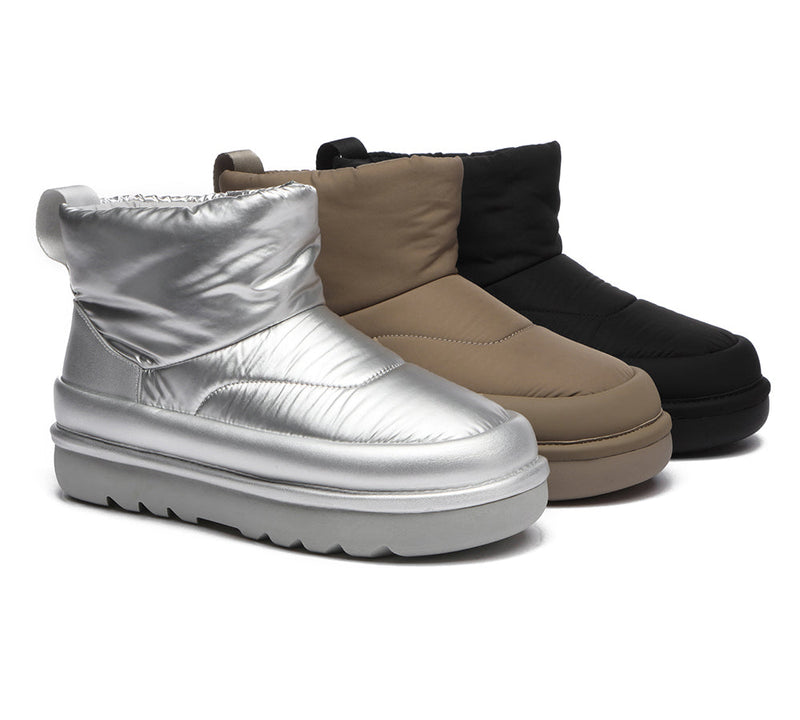 UGG Boots - EVERAU® UGG Women Sheepskin Wool Waterproof Ankle Boots Dobra