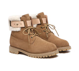 UGG Boots - UGG Women Lace Up Fashion Boots Martin