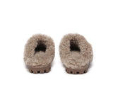 UGG Slippers - AS UGG Slipper Double Faced Sheepskin Waffle Curly