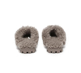 UGG Slippers - AS UGG Slipper Double Faced Sheepskin Waffle Curly