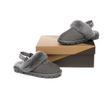 UGG Slippers - AUSTRALIAN SHEPHERD® UGG Sheepskin Wool Removable Strap Slingback Slippers Suzie Ll