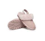 UGG Slippers - AUSTRALIAN SHEPHERD® UGG Sheepskin Wool Removable Strap Slingback Slippers Suzie Ll